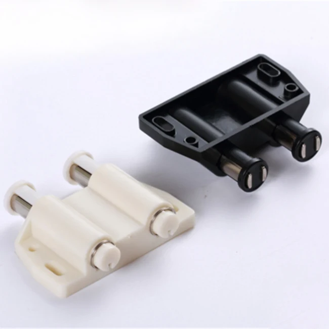 Push To Open Single Plastic door magnetic catches