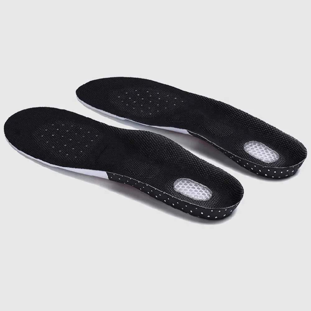 
New design product eva removable insole silicone sport poron fabric shoe insole 