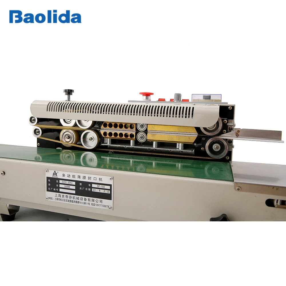 Multifunctional automatic continuous plastic film sealing machine