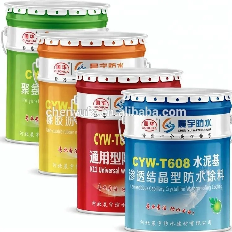 Водонепроницаемое покрытие для строительной крыши из полиуретана и полиэстера