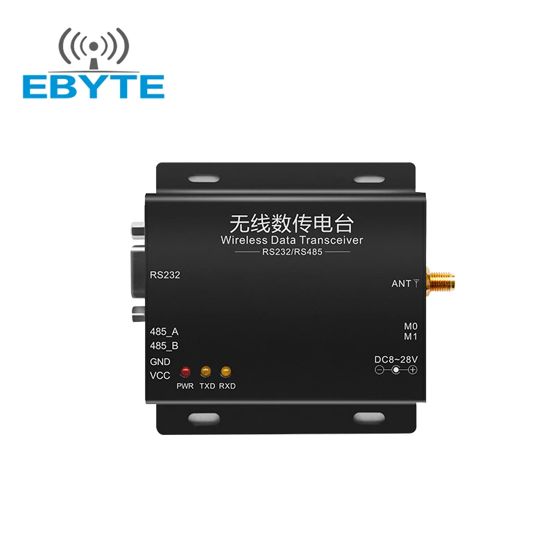 Ebyte E32-DTU-100 433MHz 100mW 3km RS232 RS485 LoRa Wireless Data Transceiver lora long range