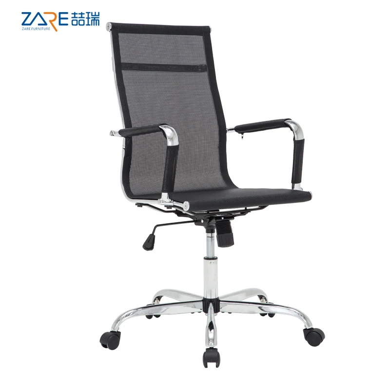 commercial mesh office comfortable executive visitor computer chair wholesales with swival casters (60704465176)