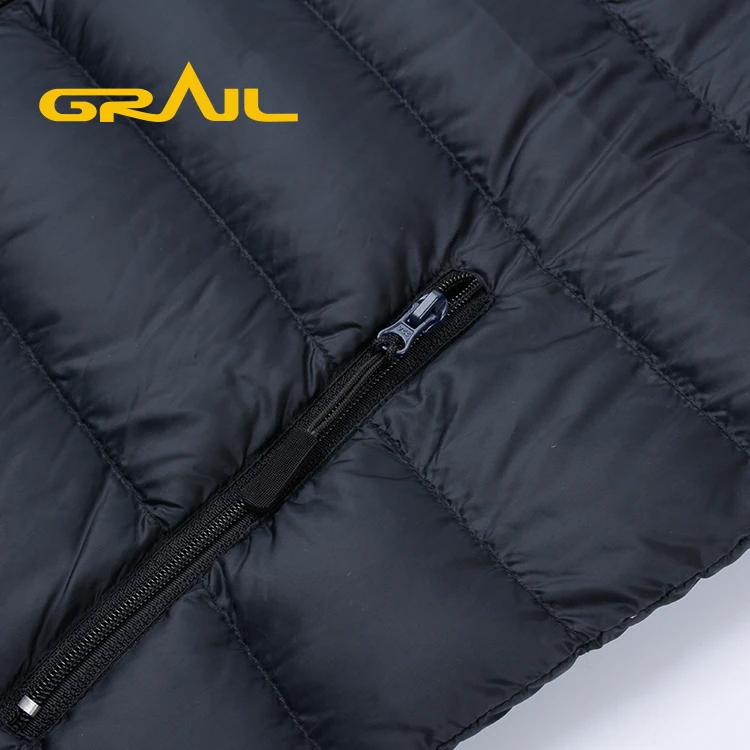 Online shopping soft warm european nylon foldable down jacket for men clothing