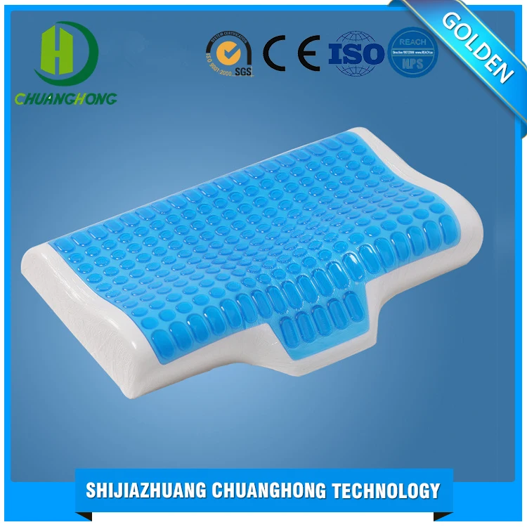 Заводская поставка лучшее качество гелевая Подушка с эффектом памяти охлаждающая подушка из пены