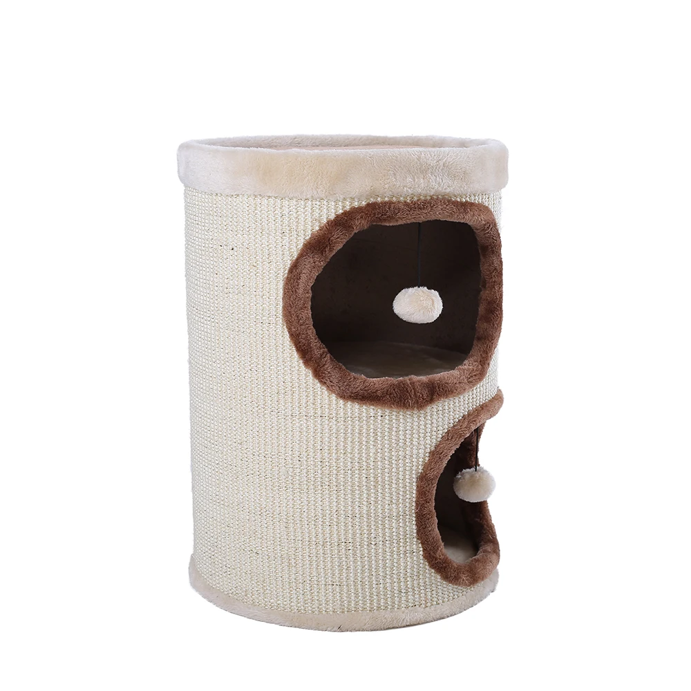 Best Selling Sustainable OEM Cat Playing House Scratching Condo