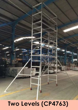 Flexible Easy Folding Mobile Aluminum Scaffold