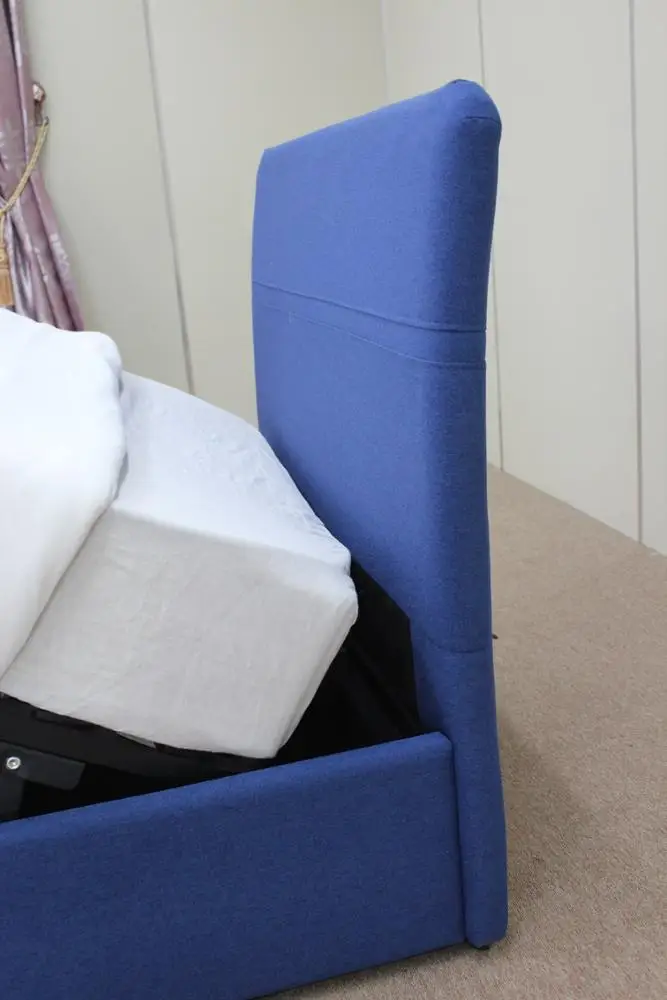 
Divan Kids Bed Single Upholstered Bed Frame Gas Lift Bed 