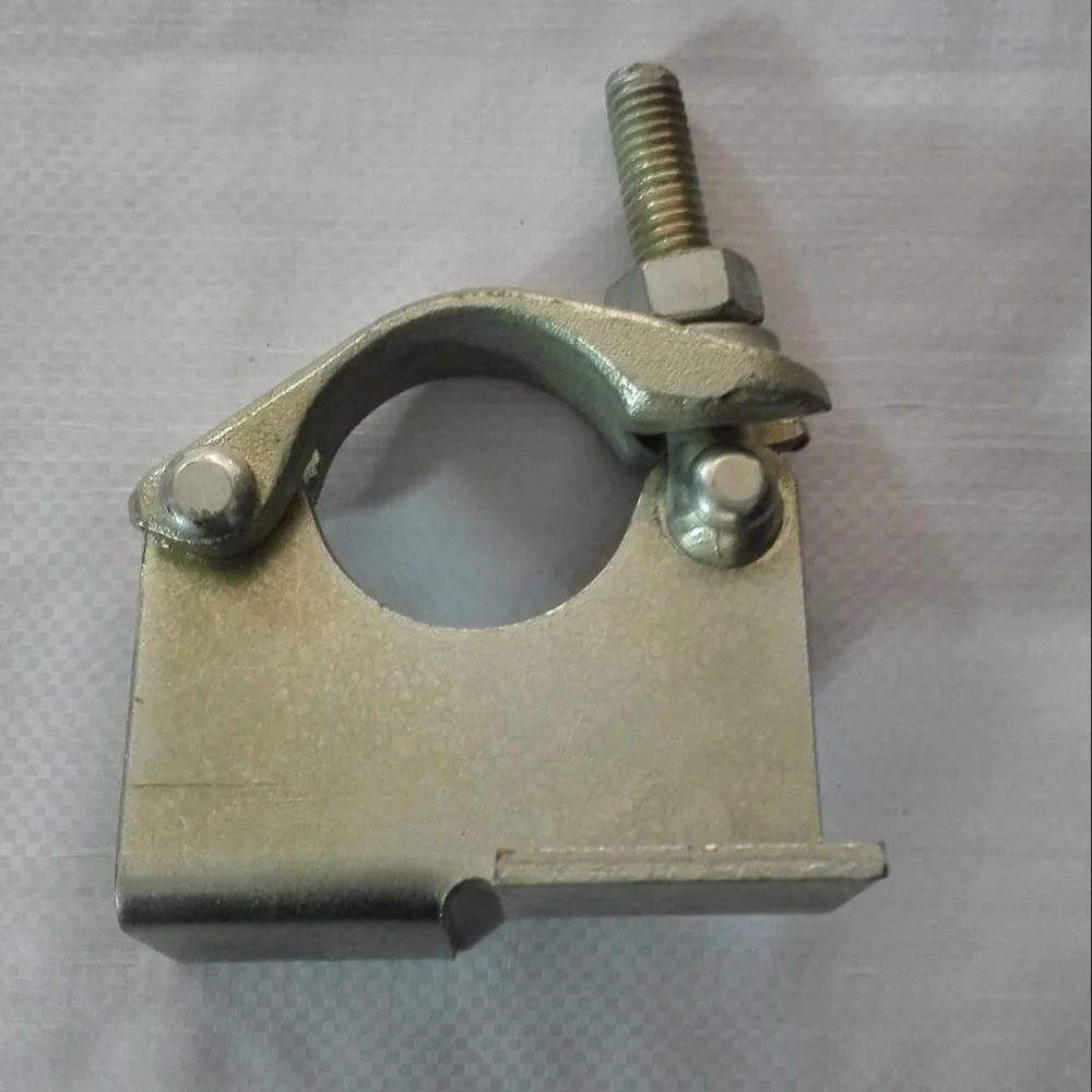 scaffolding plank board retaining clamp