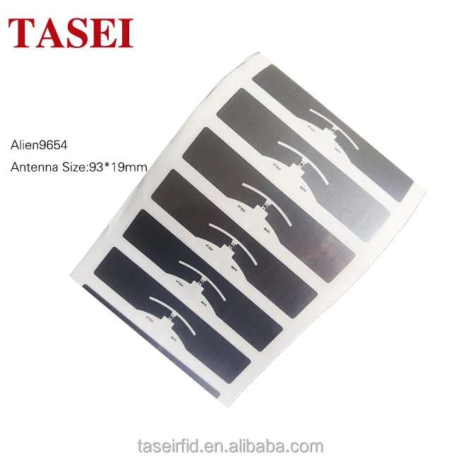 
UHF rfid inlay Alien9662 dry/wet inlay from factory price 