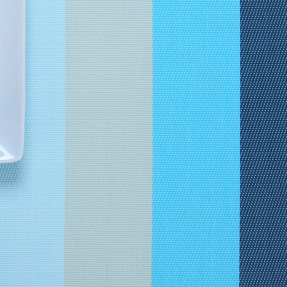 Reach passed best price wholesale kitchen hot food custom chinese plastic pvc vinyl woven fabric placemat table plate mat place