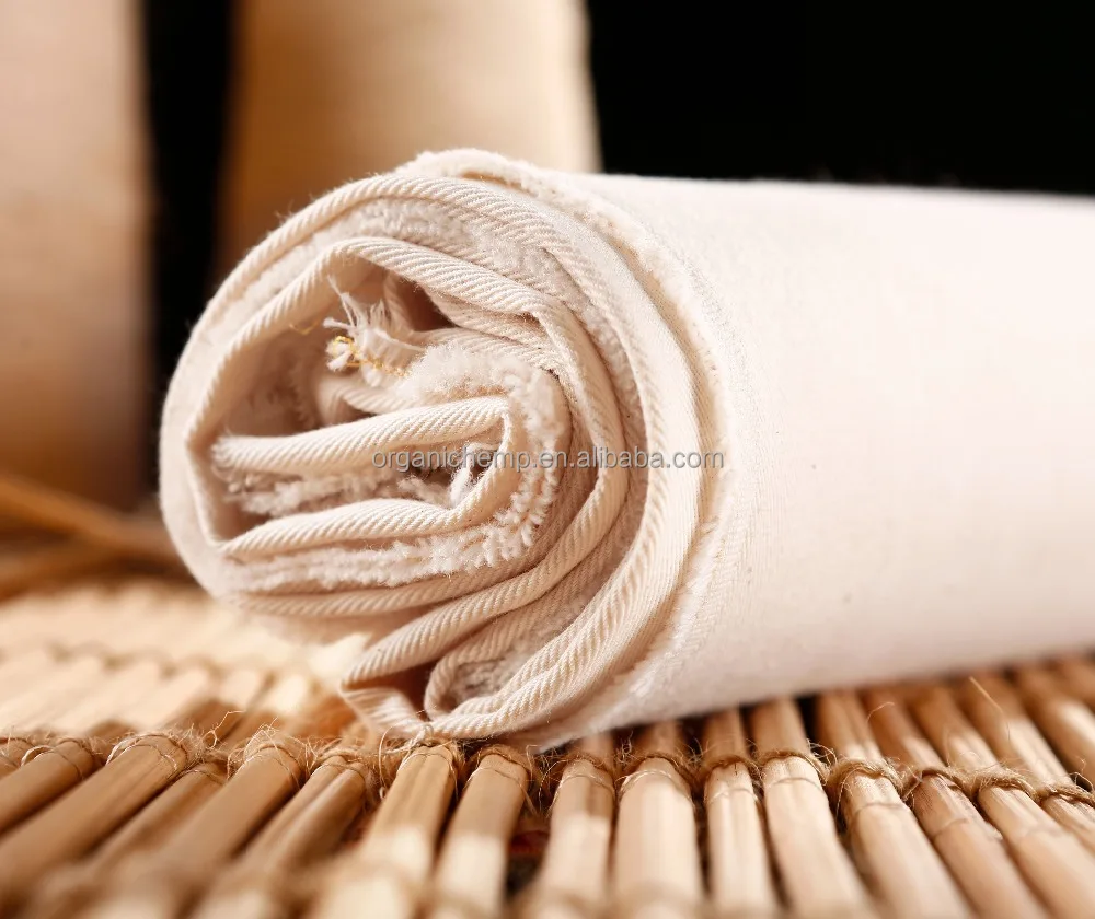 Ecofriendly Hemp Organic Cotton Canvas for bags and luggage