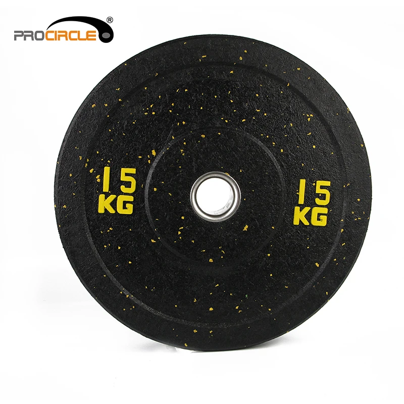 Cross Fitness Color Crumb Rubber Hi-temp Bumper Plate