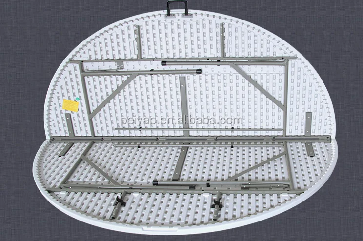 
Wholesale HDPE Outdoor Round Plastic Folding Table 