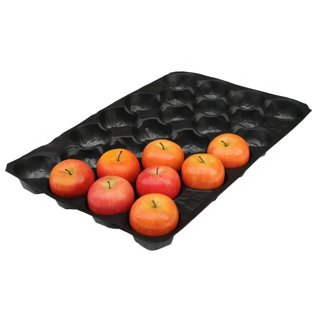 Формованная целлюлоза и вакуумная формованная блистерная упаковка пластиковый лоток для фруктов pp