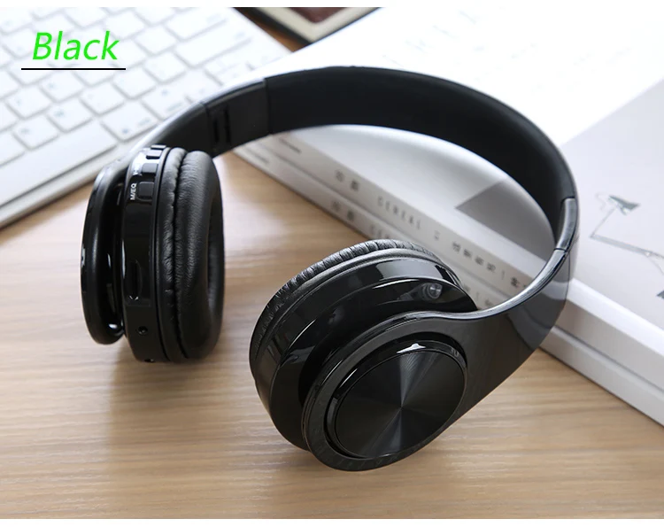 
Shenzhen Manufacturer Wholesale Disco Gaming Headset Wireless Headphones Support TF Card 