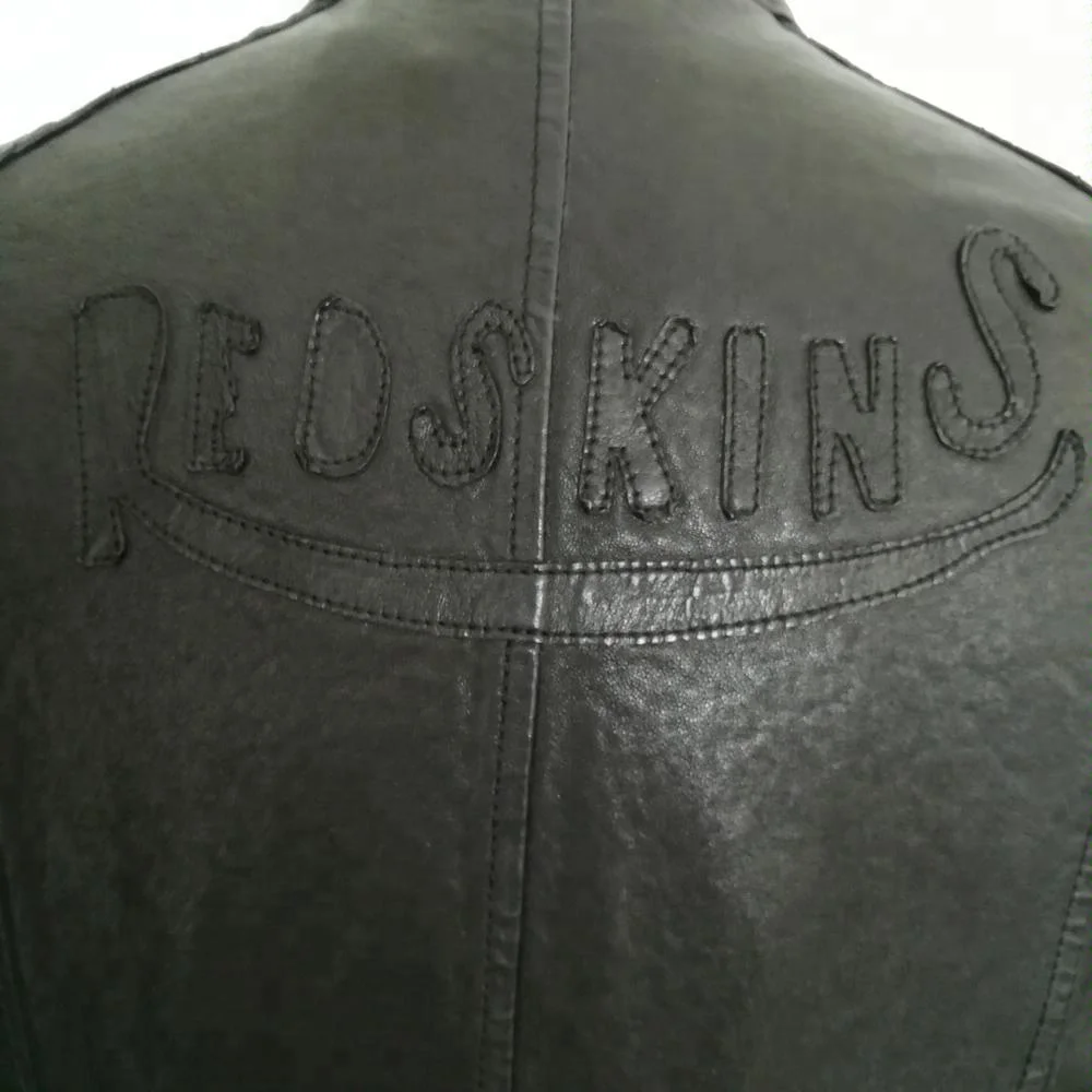 wholesale black sheepskin leather motorcycle jackets men