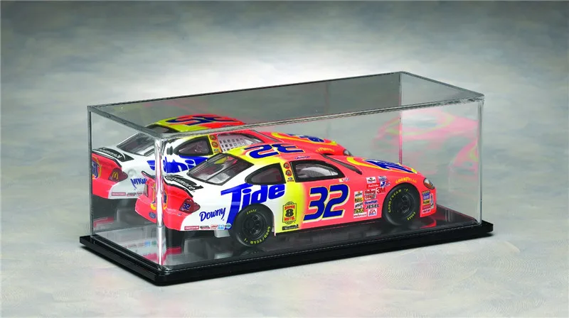 Custom Clear Plastic Diecast Car Display Showcase Cabinet For Collectors,1:18 Scale Acrylic Model Car Display Case Wholesale
