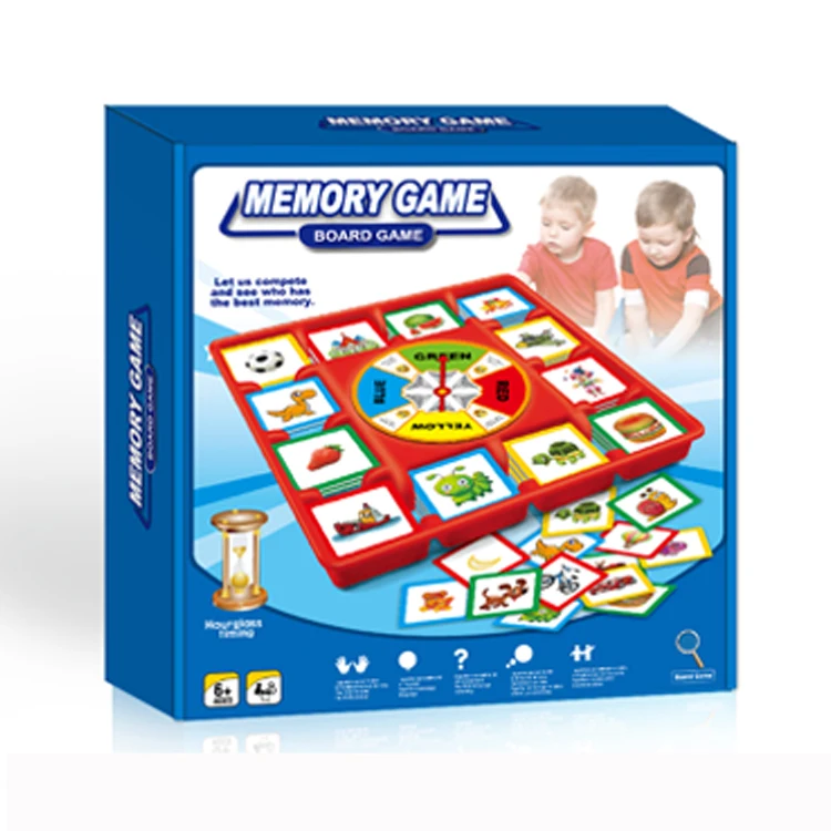 
Hot sale kindergarten learning educational memory board game model toys 