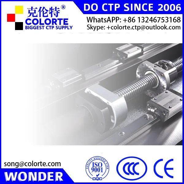 AMSKY Aura 800S flexo ctp machine for flexo package,label and trademark with maximum 32 laser channels