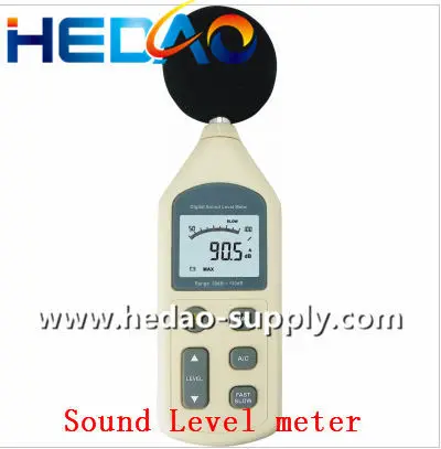 Цифровой измерительные приборы портативный звук из светодиодов измеритель уровня