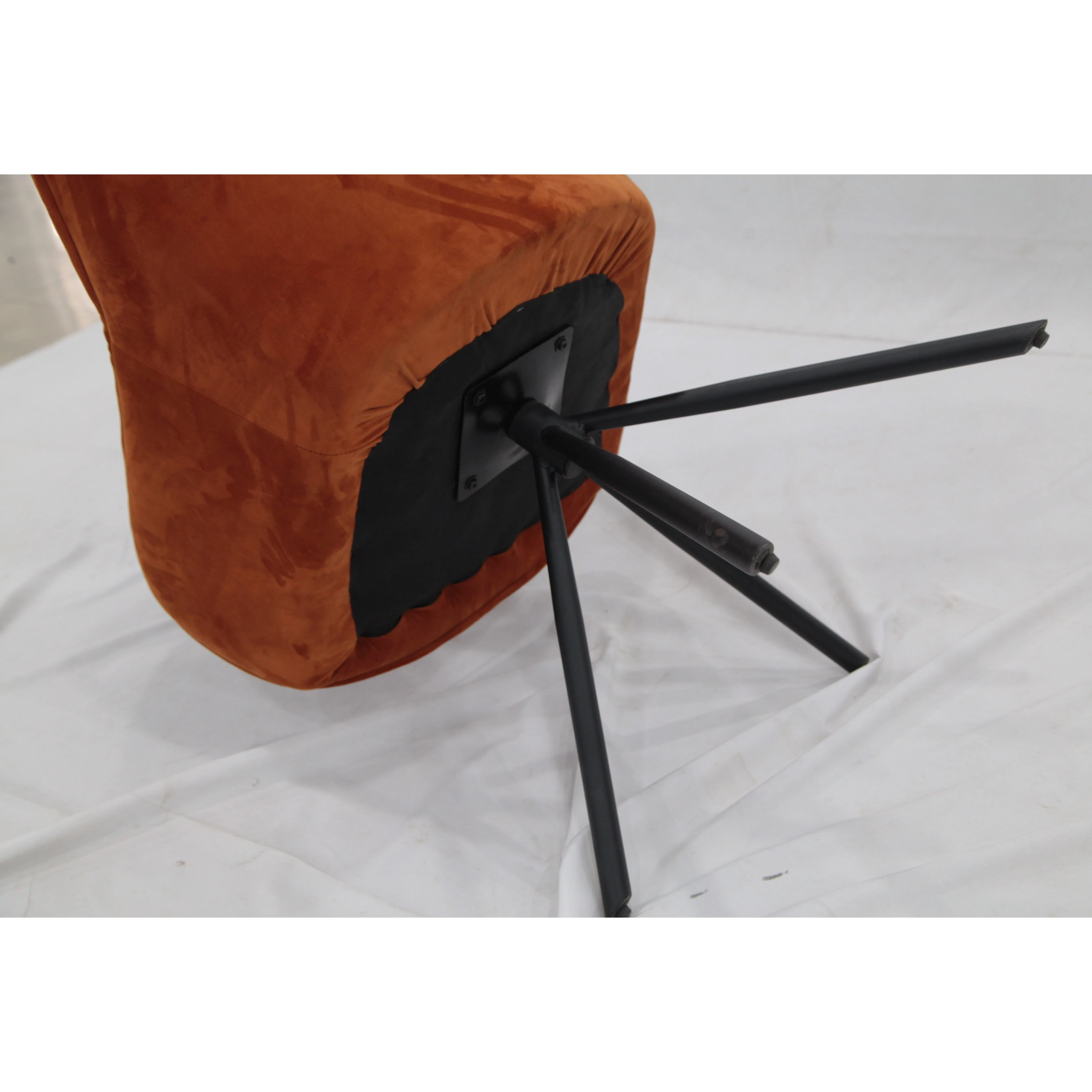 New Style Modern Living Room Fashion Hotel Fabric Rotated Dining Leisure Chair