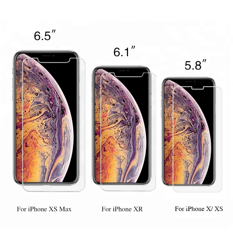 9H Tempered Glass For iPhone X Screen Protector 2.5D Clear