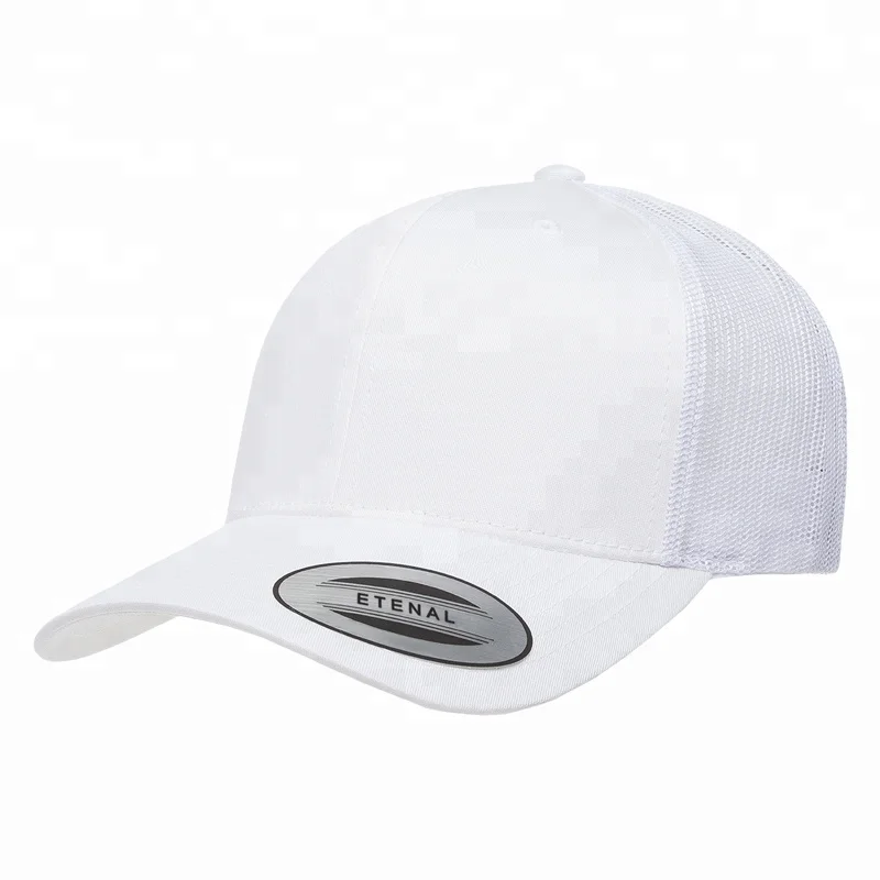 Custom trucker mesh cap 6 panel mesh blank trucker cap