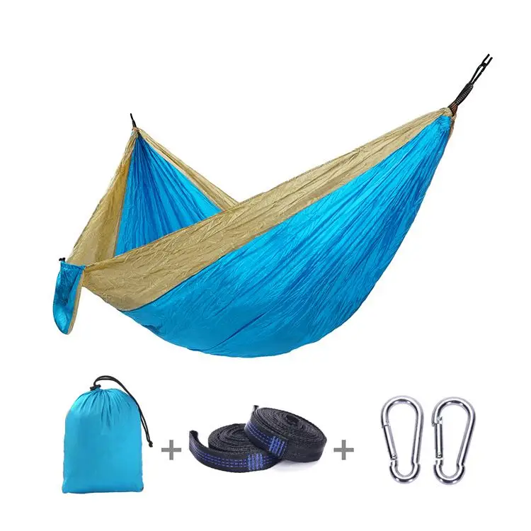 Горячий Портативный парашют Кемпинг Выживание Сад Отдых Путешествия двойной гамак