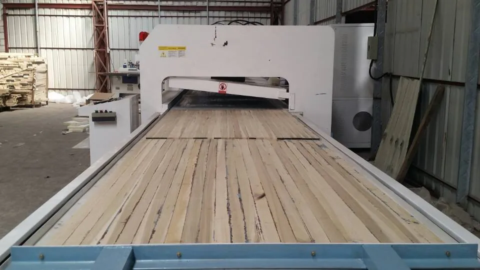 Saga RF press/Radio Frequency Edge Gluing machine for solid wood panel gluing