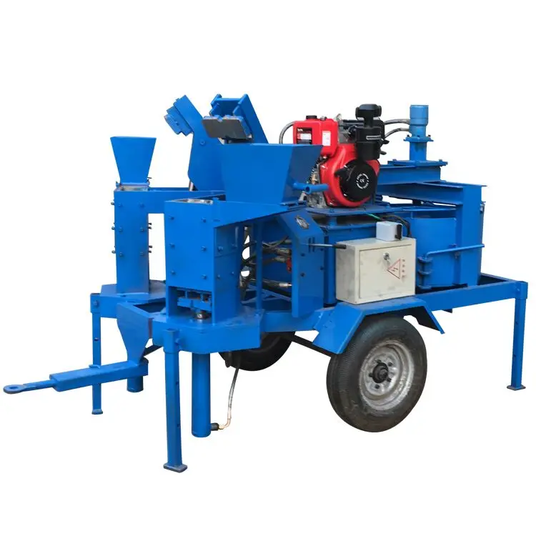 M7MI TWIN M7A2 Curved Mud Block Interlocking Brick Making Machine Price in India