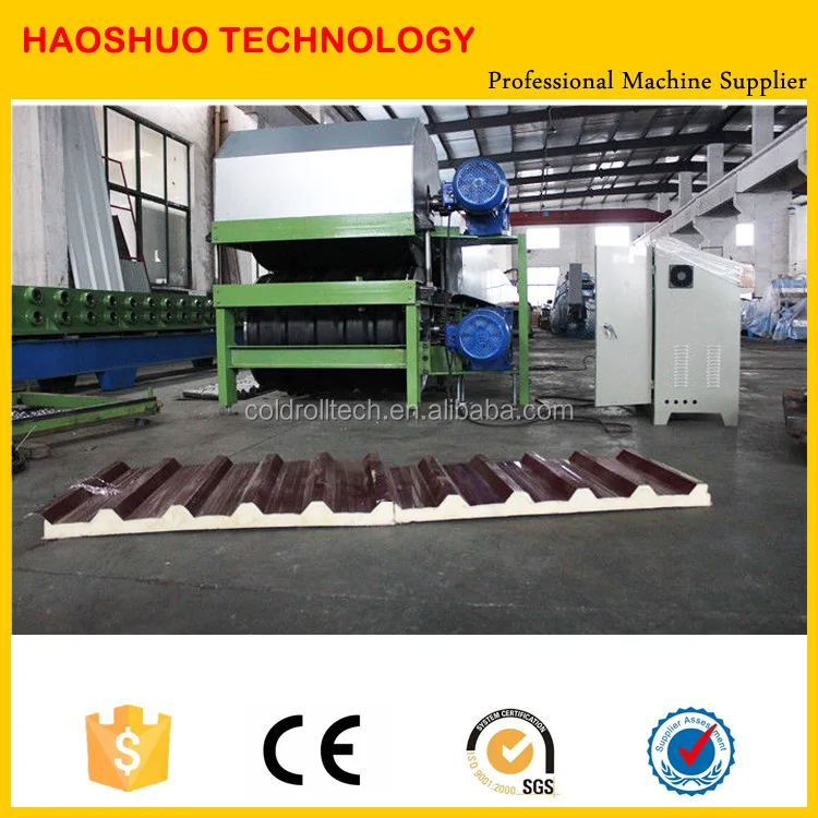
Continuous PU PIR Sandwich Panel Machine for Roof and Wall Panels 