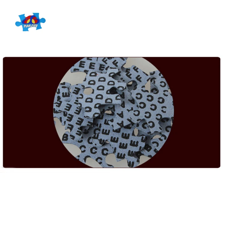 Wholesale Custom Photo Printable Cardboard Paper Jigsaw Puzzle for Kid Educational Toy