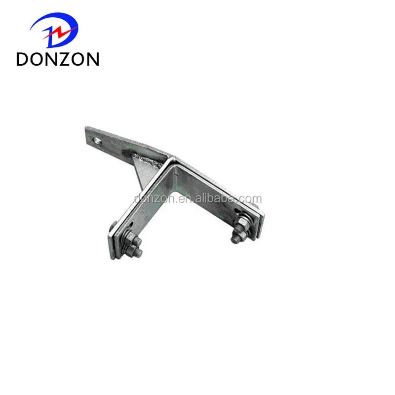 Electric cable fitting Pole clamp single suspension wire hoop