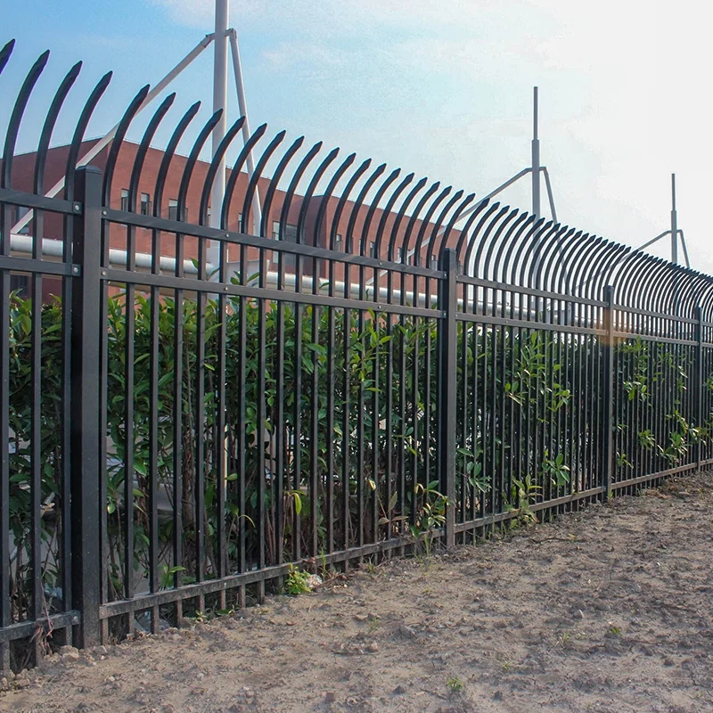 Modern steel fence design philippines  used garden fencing iron fence for backyard