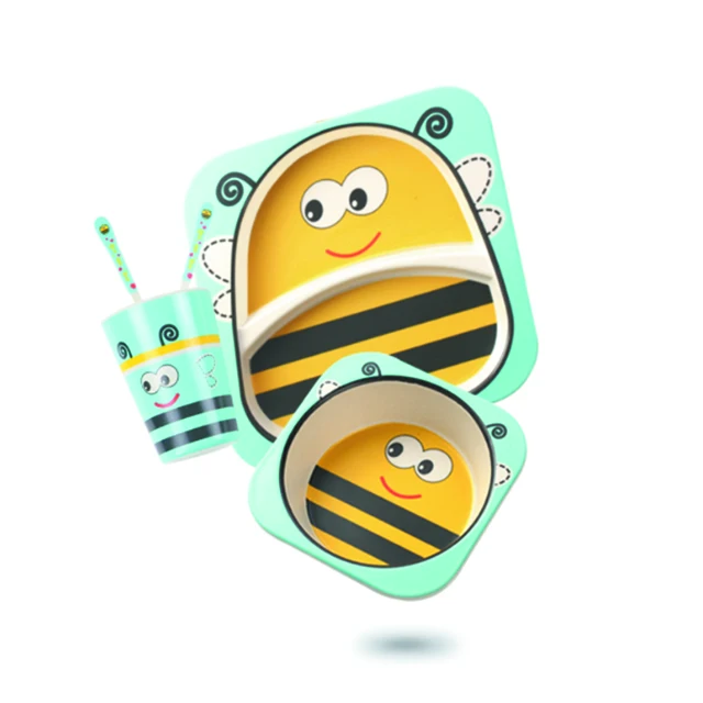 bio dinnerware harmonia spain bamboo dinner set eco kids tableware