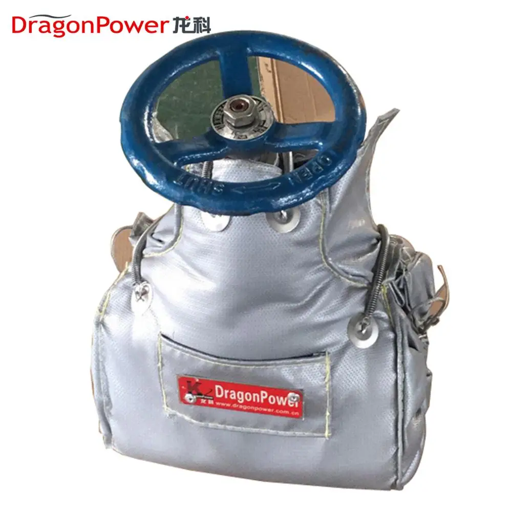 Factory direct customized valve removable insulation jacket with REACH certification