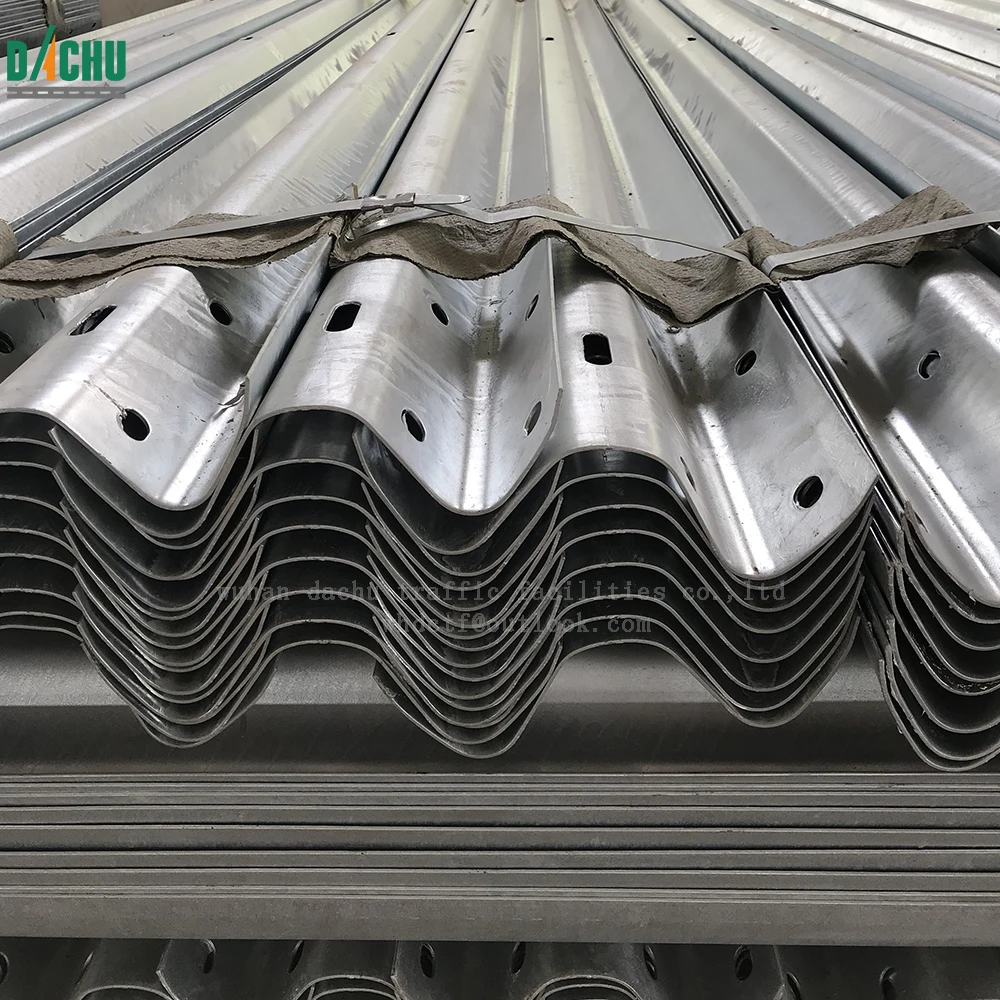Galvanized Corrugated Steel W Beam Guardrail High Quality Guardrail Price Per Meter With Hot Sale