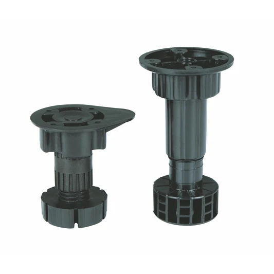 JDL001 70--90mm Furniture Legs Plastic Adjustable Cabinet Leg