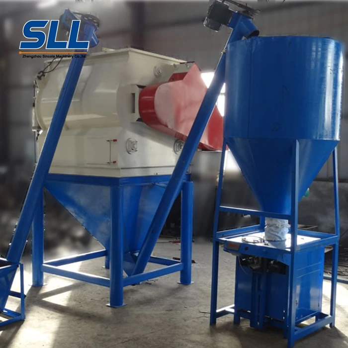 SINCOLA 10t/h skim coat making machine, dry powder blending