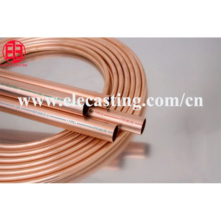 Metal Copper Air Conditioner Pipe/ Air conditioning duct Production Line