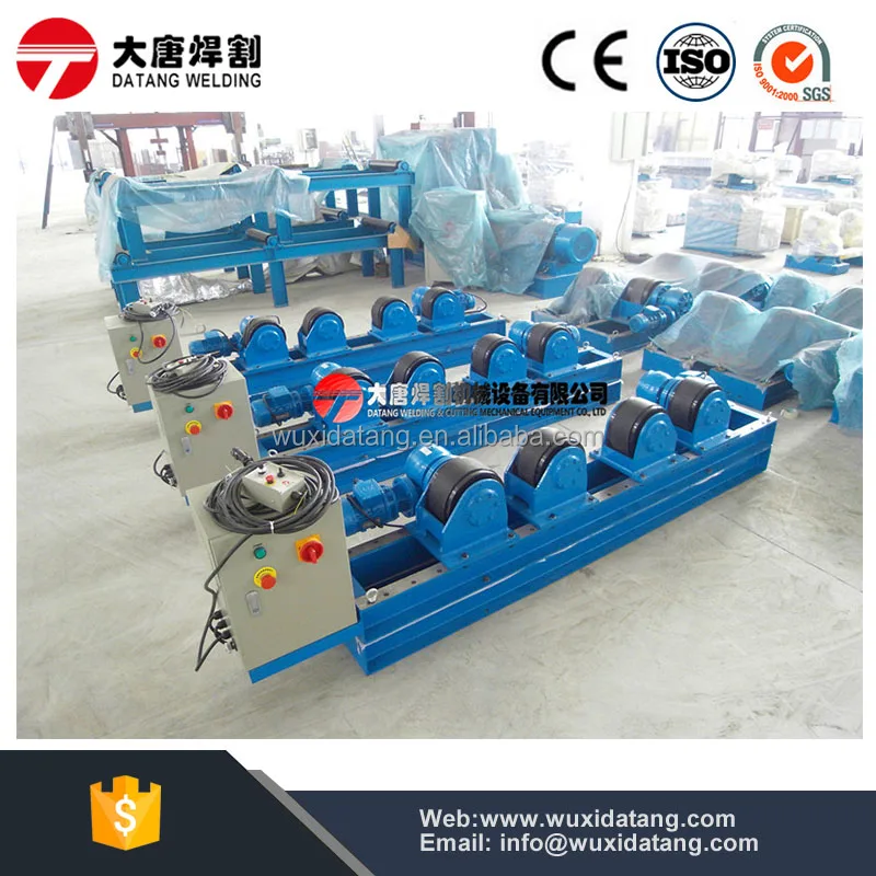 DATANG rotating welding table welding turning rolls  pipe welding rotators