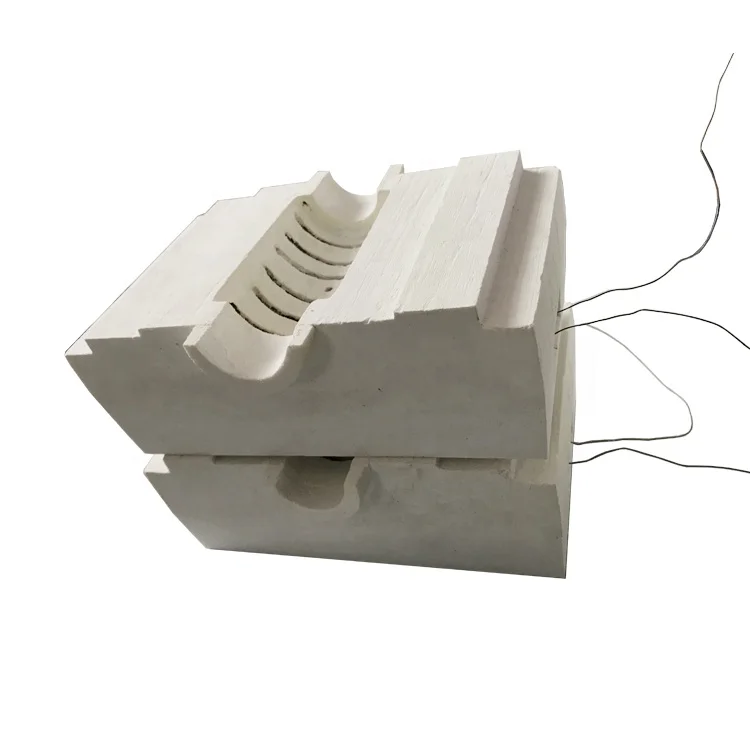 Ceramic fiber tube furnace with resistance wire