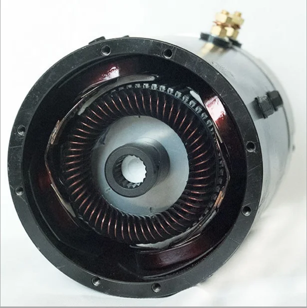 Высокая производительность двигатель постоянного тока ZQ48-4.0-C 48V с 4KW для вилочного погрузчика паллетные стеллажи экскурсионный электромобиль