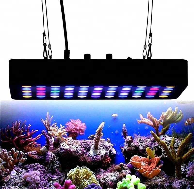 Best Selling Products 165 Watt Marine Aquarium LED Lighting Systems For Coral Reef