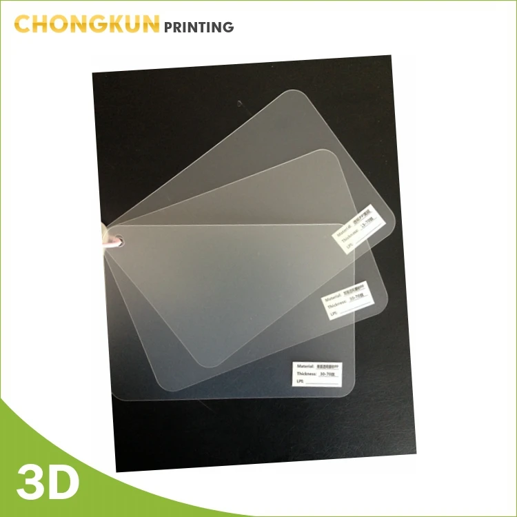 100% eco-friendly PP/PET 3d lens sheet