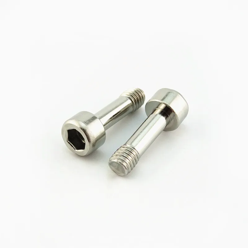 Socket stainless steel waisted shank screw captive screw