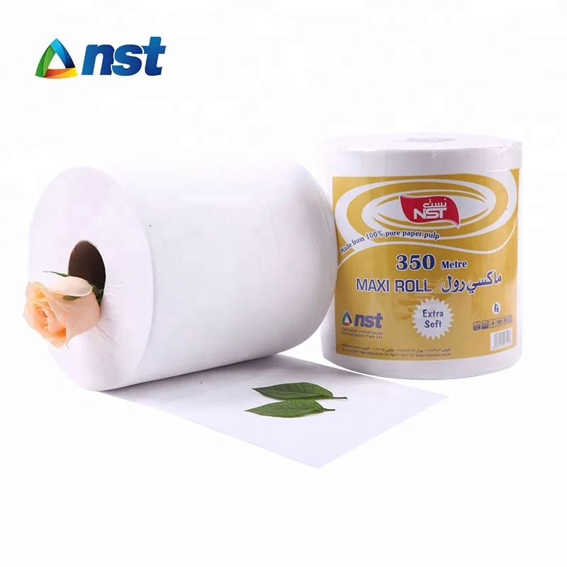 100% Natural Virgin Wood maxi roll paper form factory