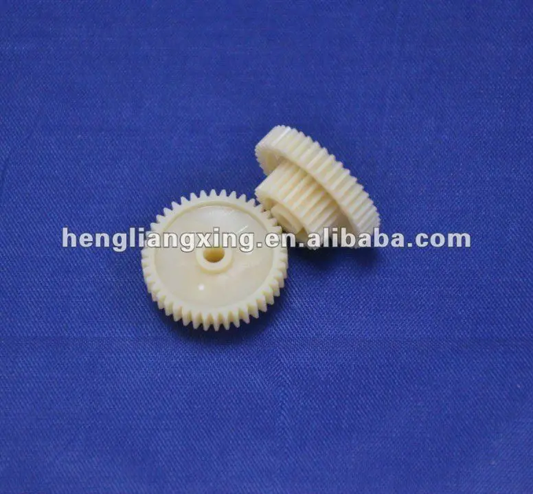 
custom design nylon double-spur gear for machine 