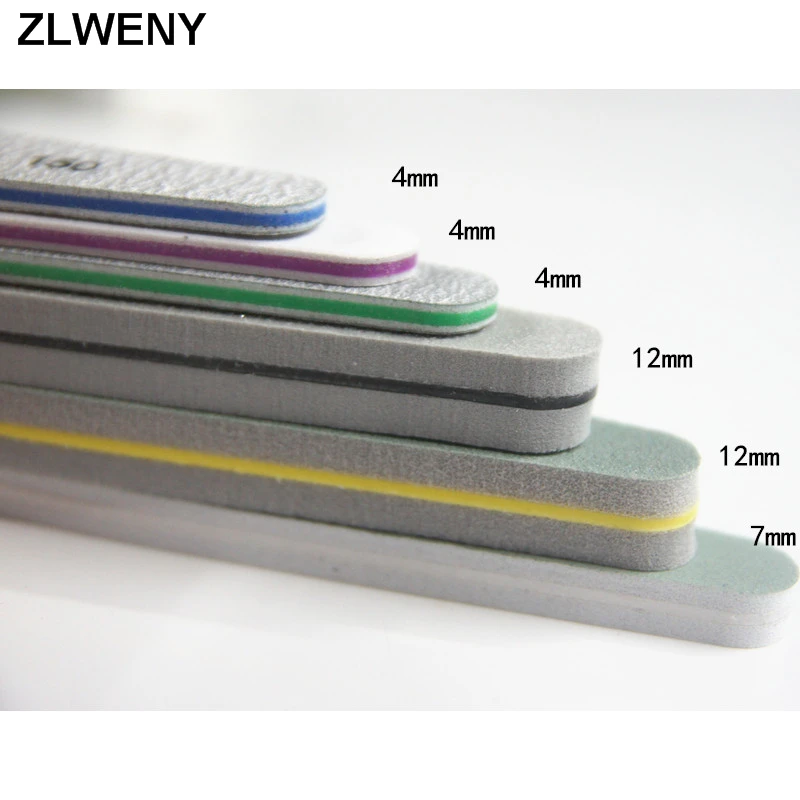Профессиональная пилка для ногтей хорошего качества, японская пилка для ногтей 100/180