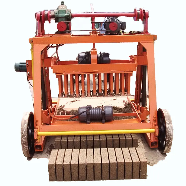 China Manual Moving Low Price Small Brick Making Machine For Sale